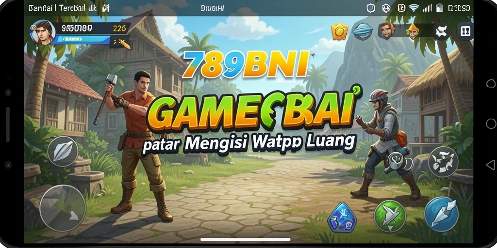 Tampilan gameplay 789BNI yang ceria dan menghibur.