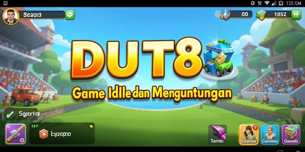 Screenshot gameplay <strong>DUIT8</strong> menunjukan keseruan dan kemudahan bermain Idle.