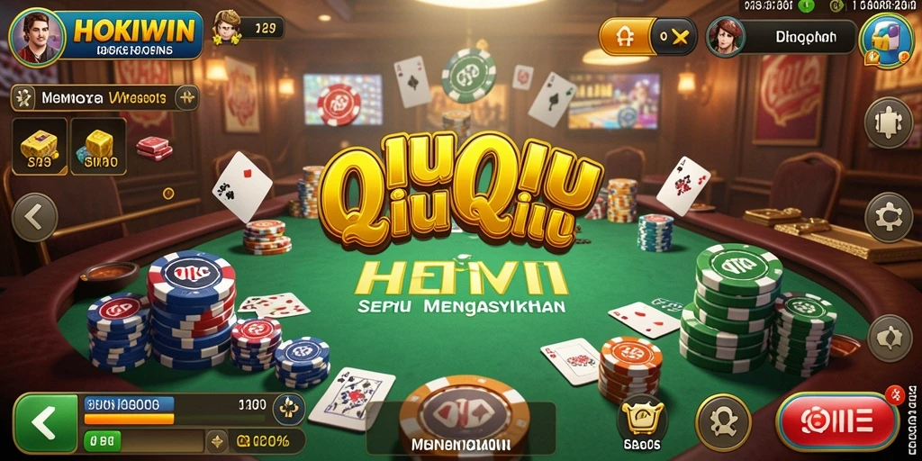 Gameplay seru HOKIWIN dalam QiuQiu.