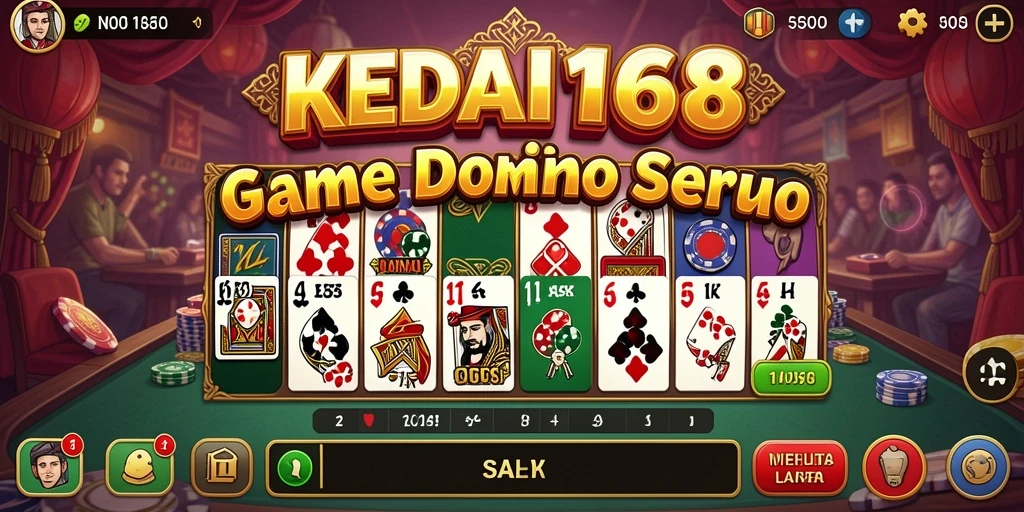 Tampilan gameplay KEDAI168 dengan grafis menarik.