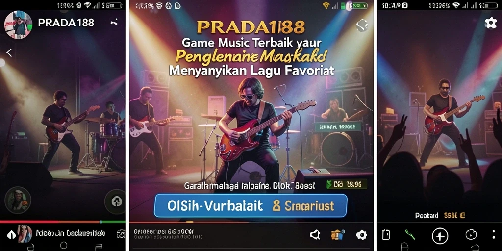Gameplay PRADA188 dengan pengalaman menyanyi yang seru dan interaktif.