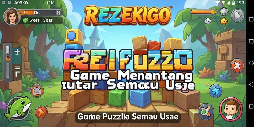 Gameplay menarik dari REZEKIGO, penuh warna dan tantangan.
